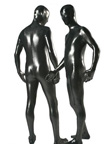 Full body Black Zentai lycra Sexy Zentai Suit